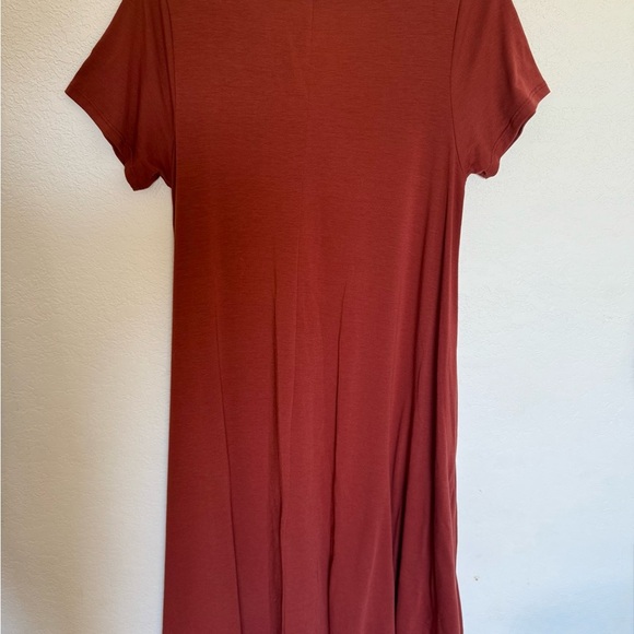 🧶 LuLaRoe Rust Midi Dress - Picture 3 of 3